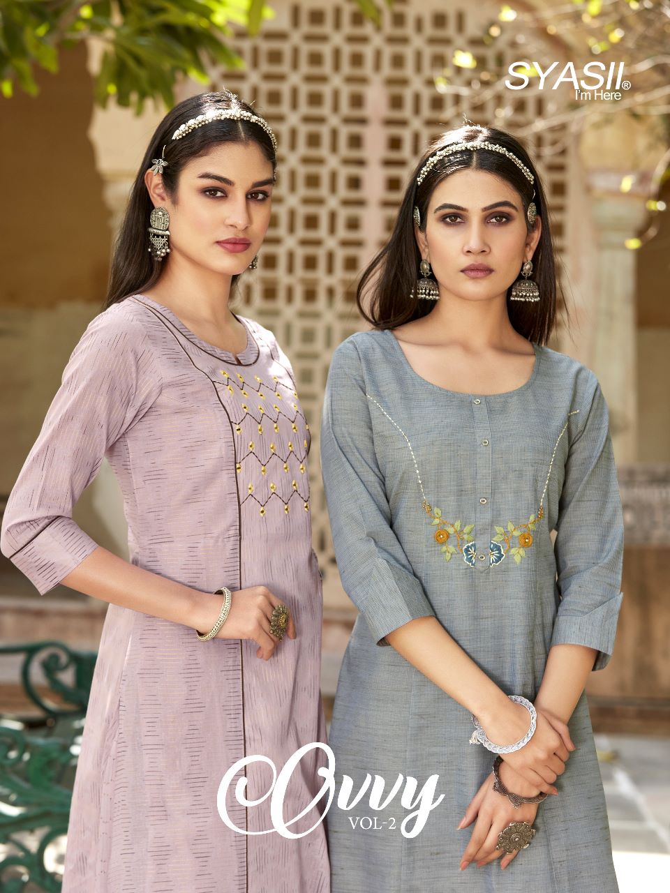 Syasii Ovvy Vol 2 Fancy Wholesale Designer Kurtis Catalog